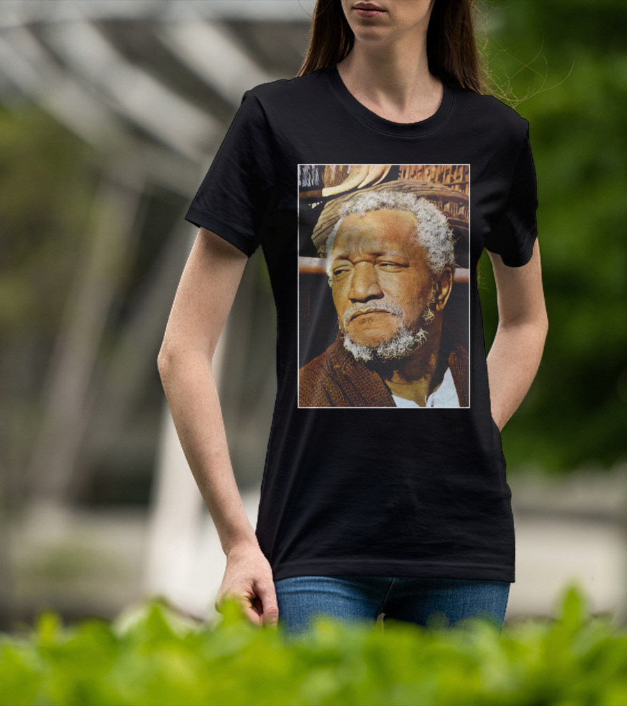 Sanford And Son Fred Sanford Classic Portrait Iconic TV Character T-Shirt