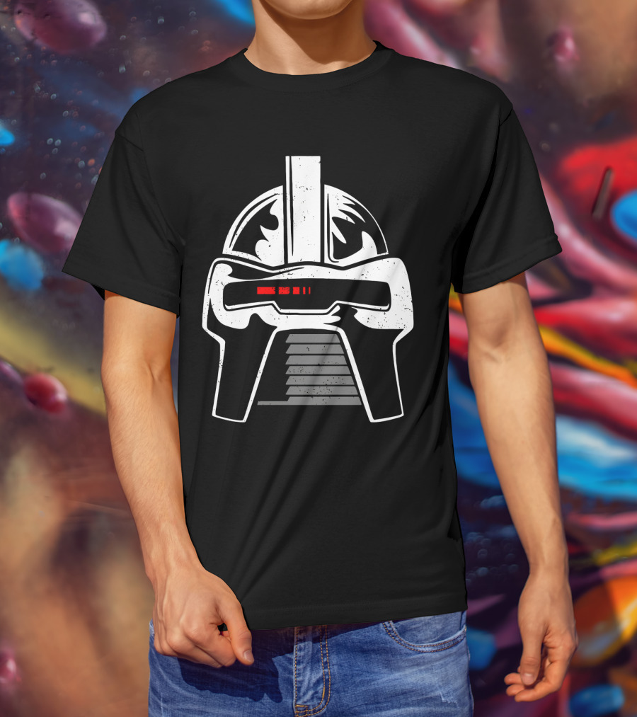 Cylon Helmet Battlestar Galactica Iconic T-Shirt