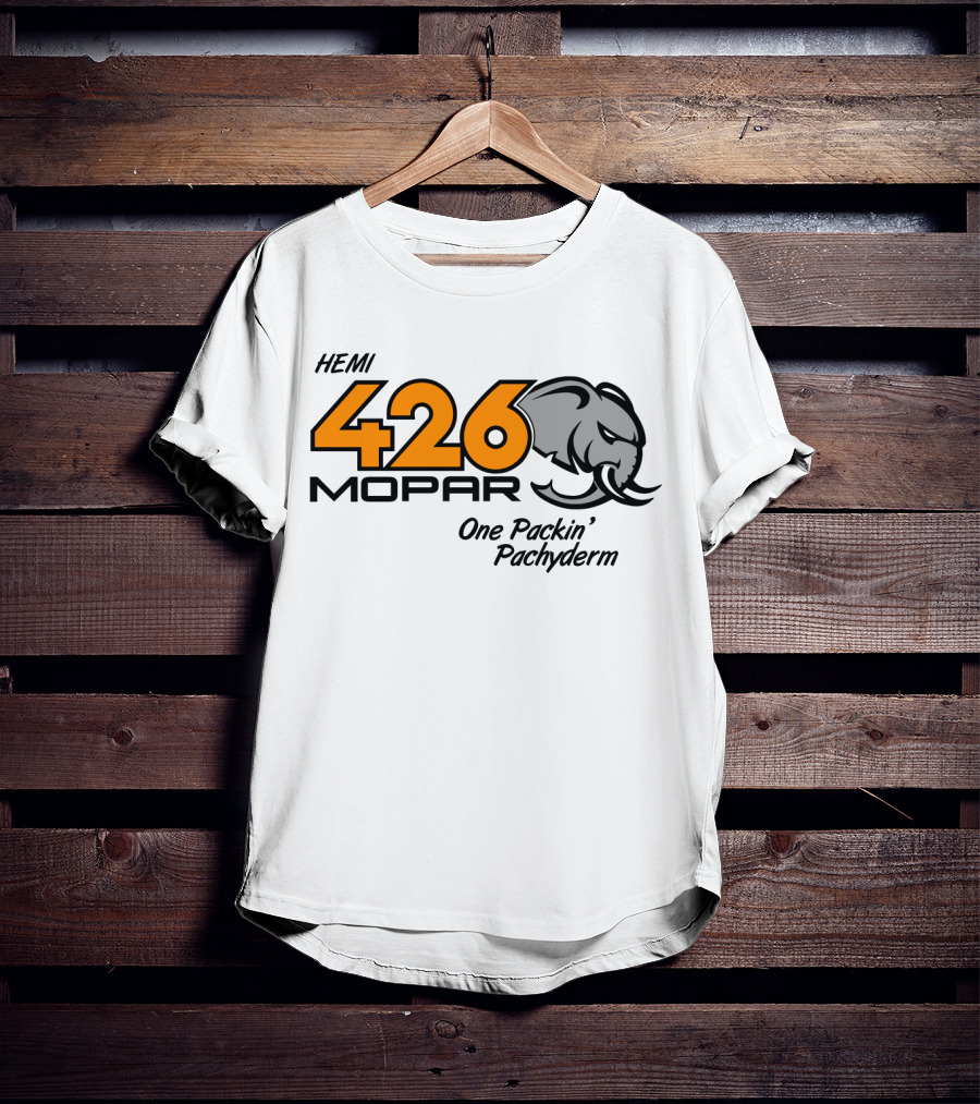 HEMI 426 Mopar One Packin' Pachyderm T-Shirt