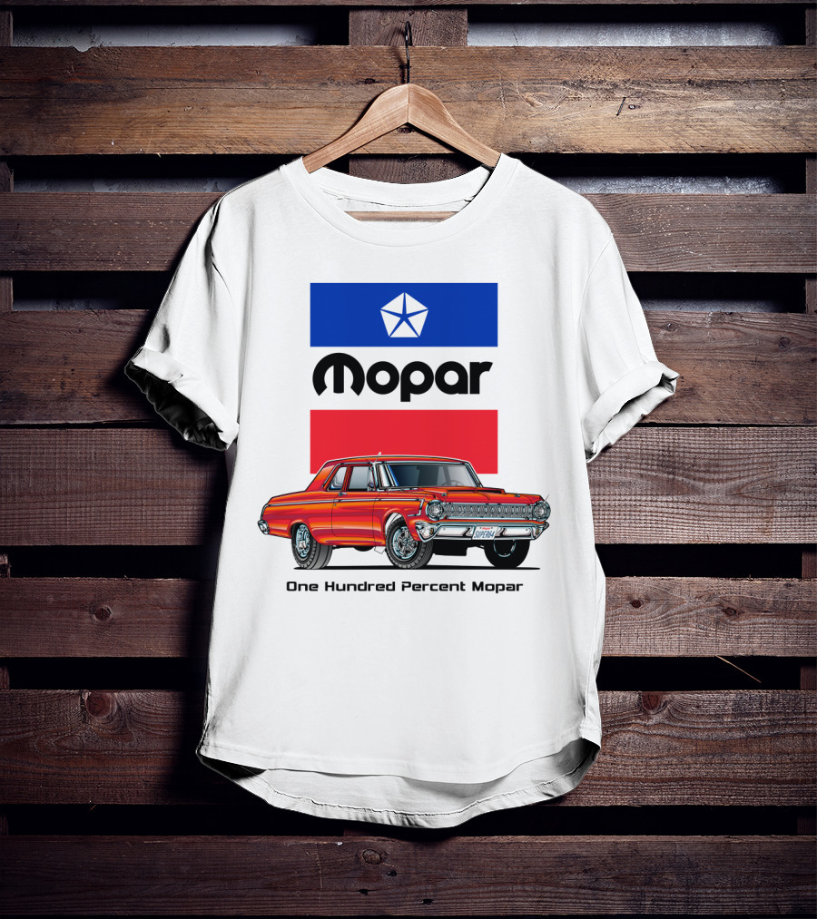 Mopar One Hundred Percent 1964 Dodge Super 440 T-Shirt