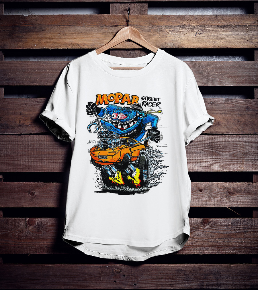 Mopar Street Racer Monster Hot Rod T-Shirt