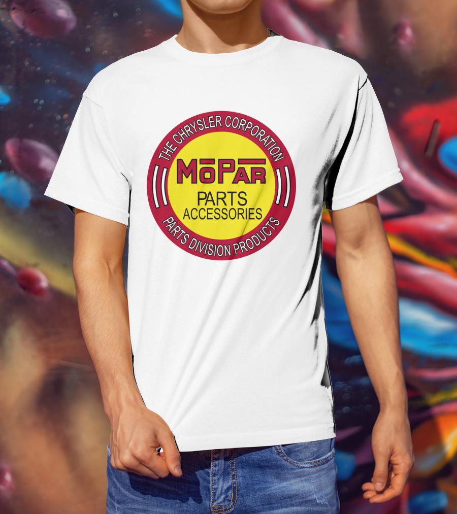 The Chrysler Corporation Mopar Parts Accessories Parts Division Products T-Shirt