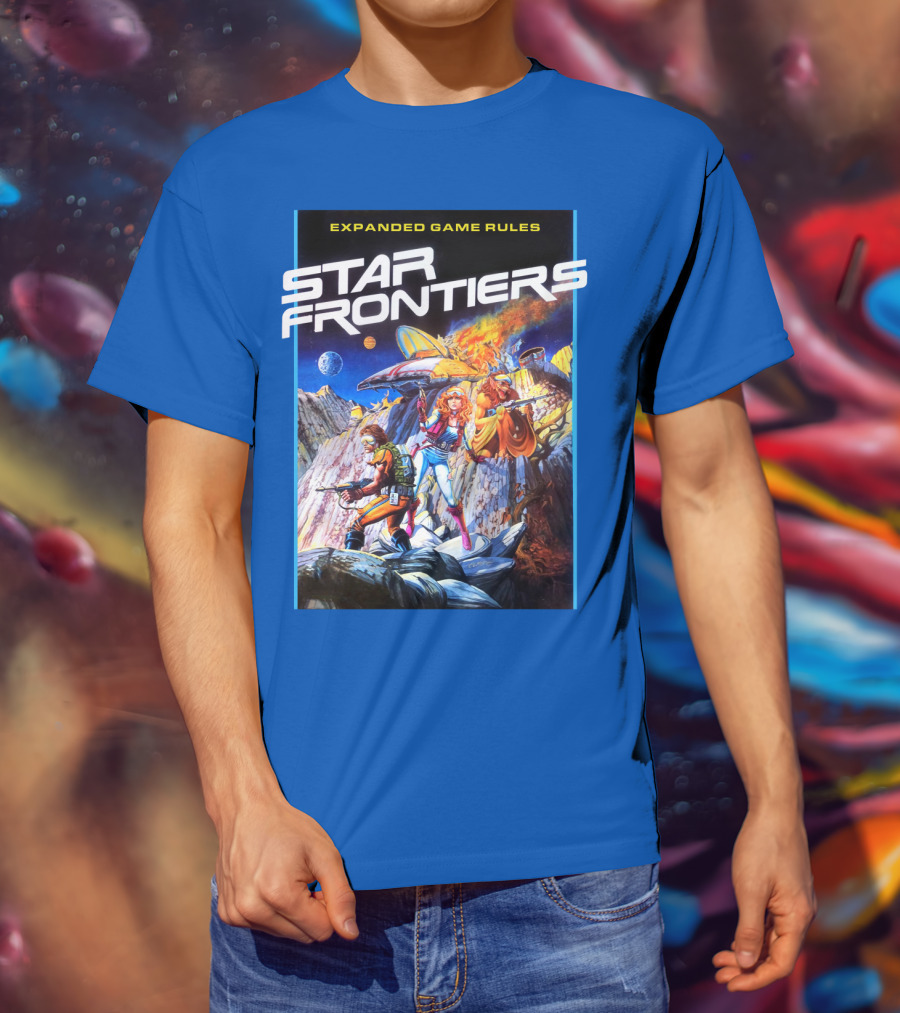 Star Frontiers Expanded Game Rules Retro Sci-Fi Adventure T-Shirt
