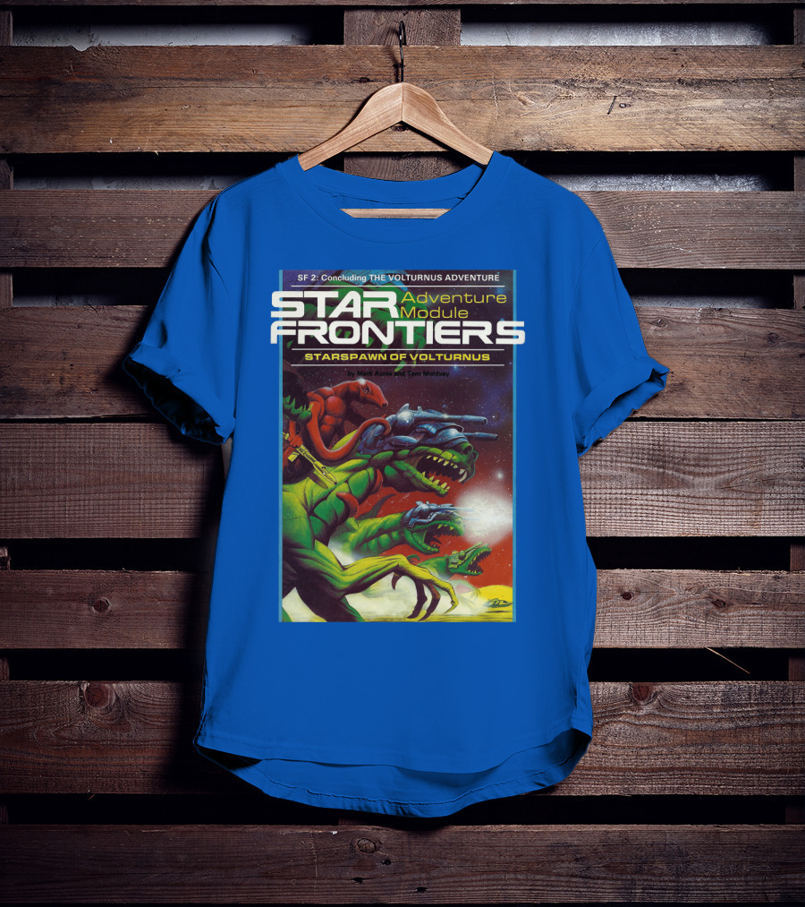 SF Star Frontiers Adventure Module Starspawn Of Volturnus T-Shirt