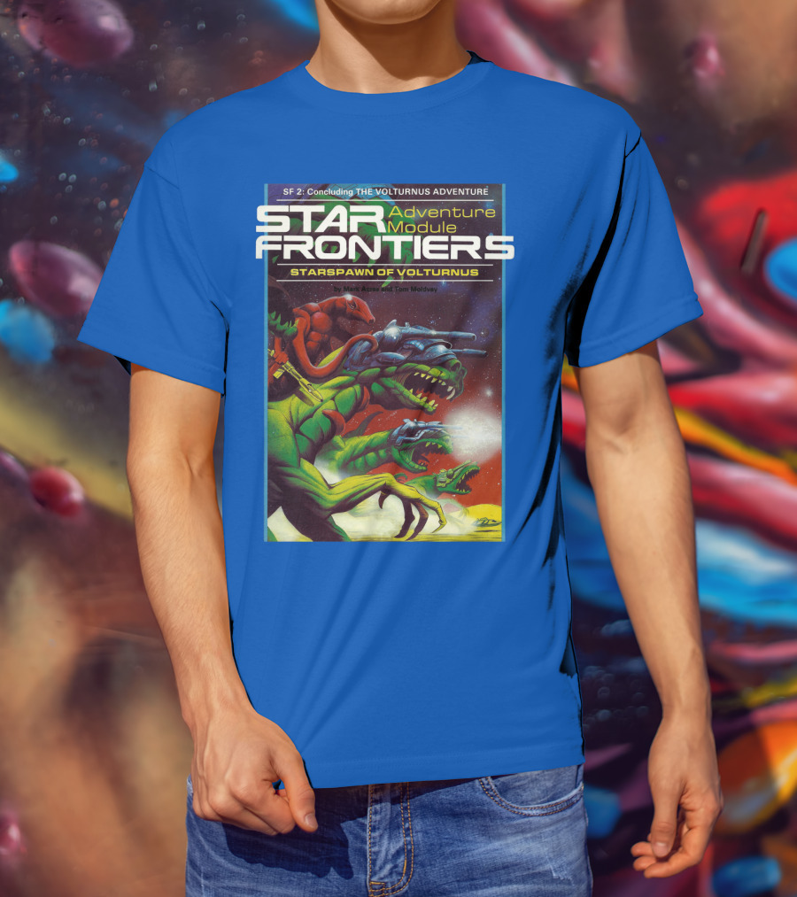 SF Star Frontiers Adventure Module Starspawn Of Volturnus T-Shirt