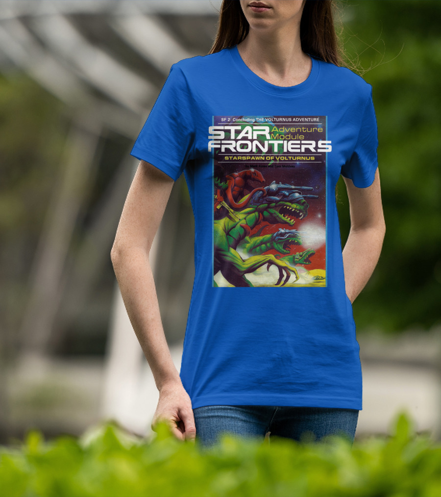 SF Star Frontiers Adventure Module Starspawn Of Volturnus T-Shirt