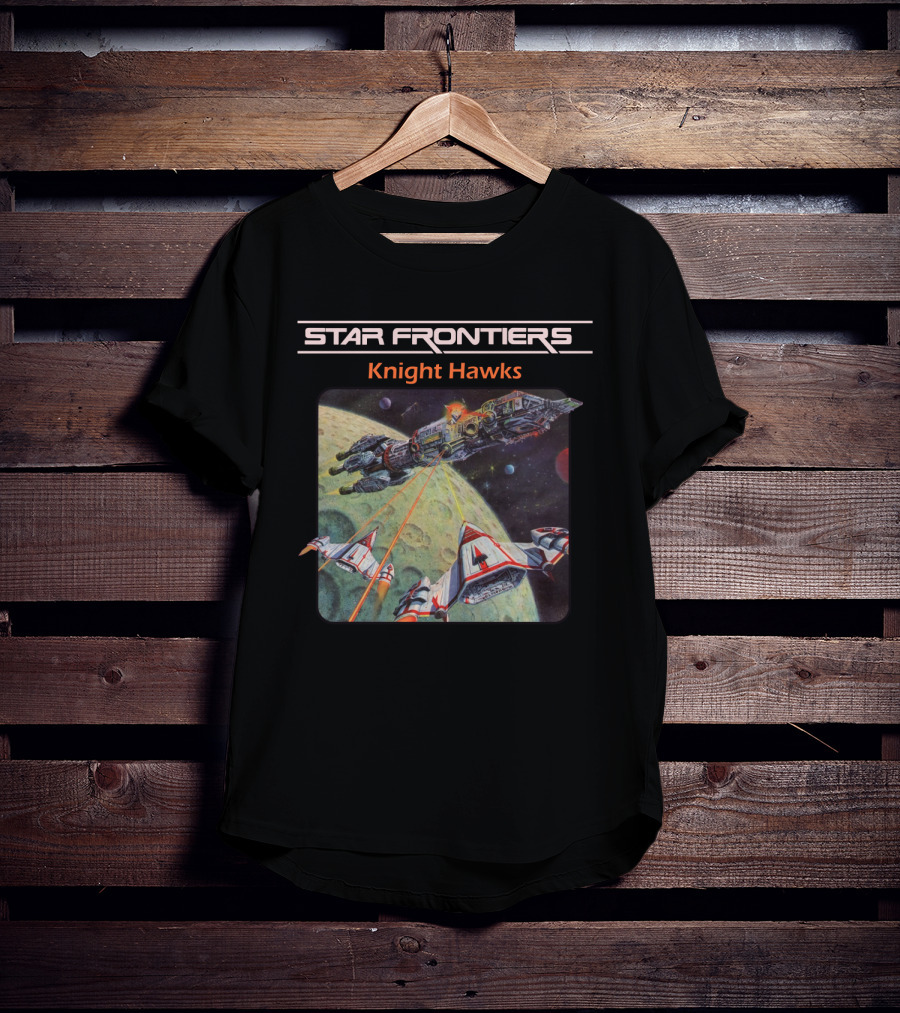 Star Frontiers Knight Hawks Space Adventure 1980s Sci-Fi Retro T-Shirt