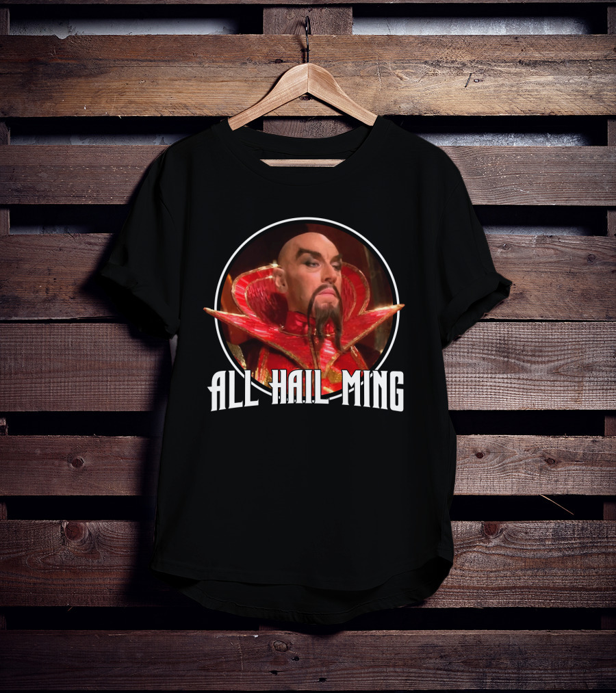 Flash Gordon Emperor Ming All Hail Ming T-Shirt