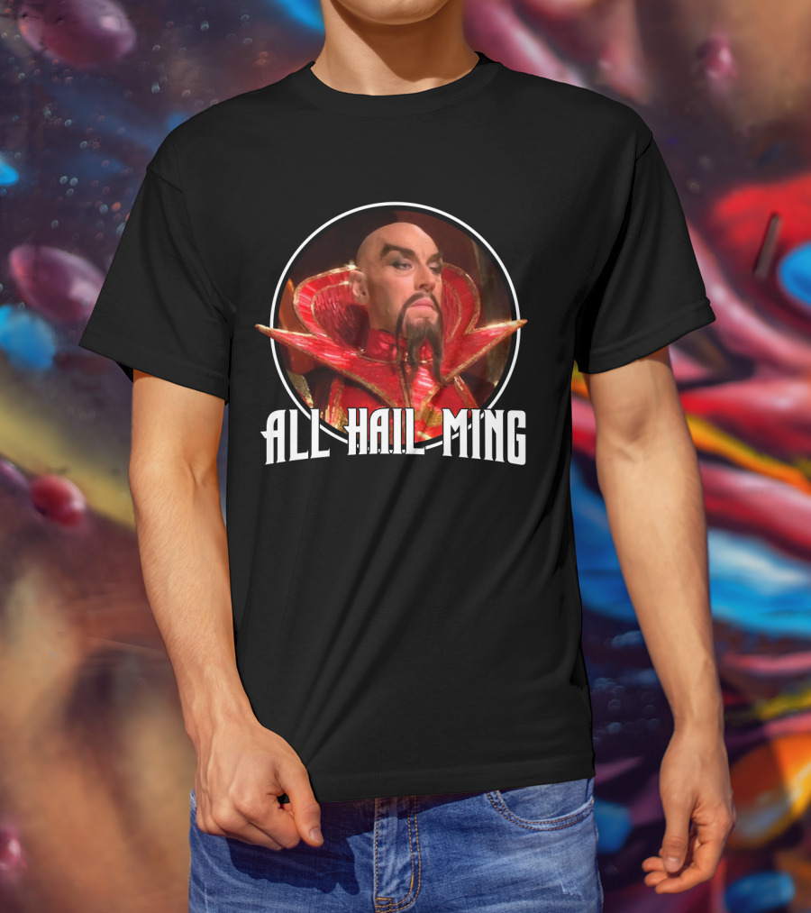 Flash Gordon Emperor Ming All Hail Ming T-Shirt