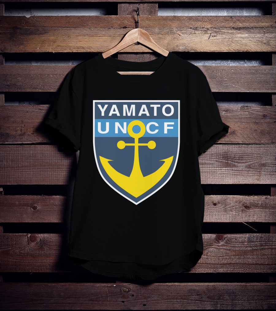 Yamato UNCF Anchor Emblem Space Battleship Crest T-Shirt
