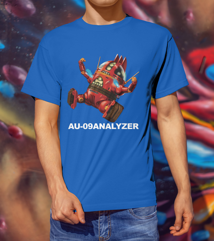 AU-09 Analyzer Robot Concept T-Shirt
