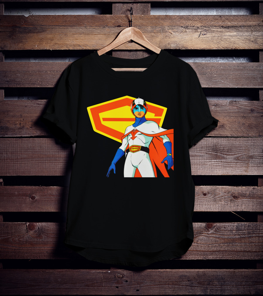 Battle Of The Planets G Force Iconic Character With Emblem T-Shirt