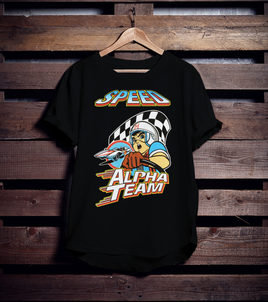 Speed Racer Alpha Team Dynamic Racing Adventure T-Shirt