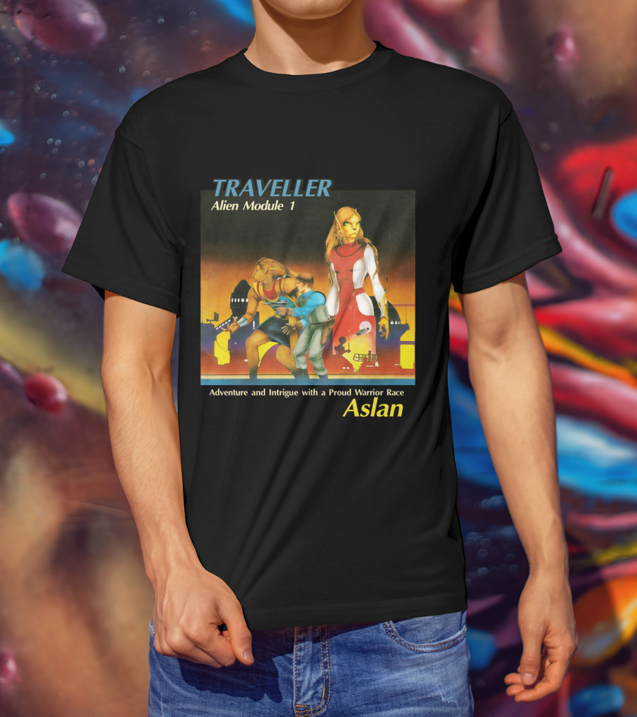 Traveller Alien Module 1 Adventure And Intrigue With A Proud Warrior Race Aslan T-Shirt