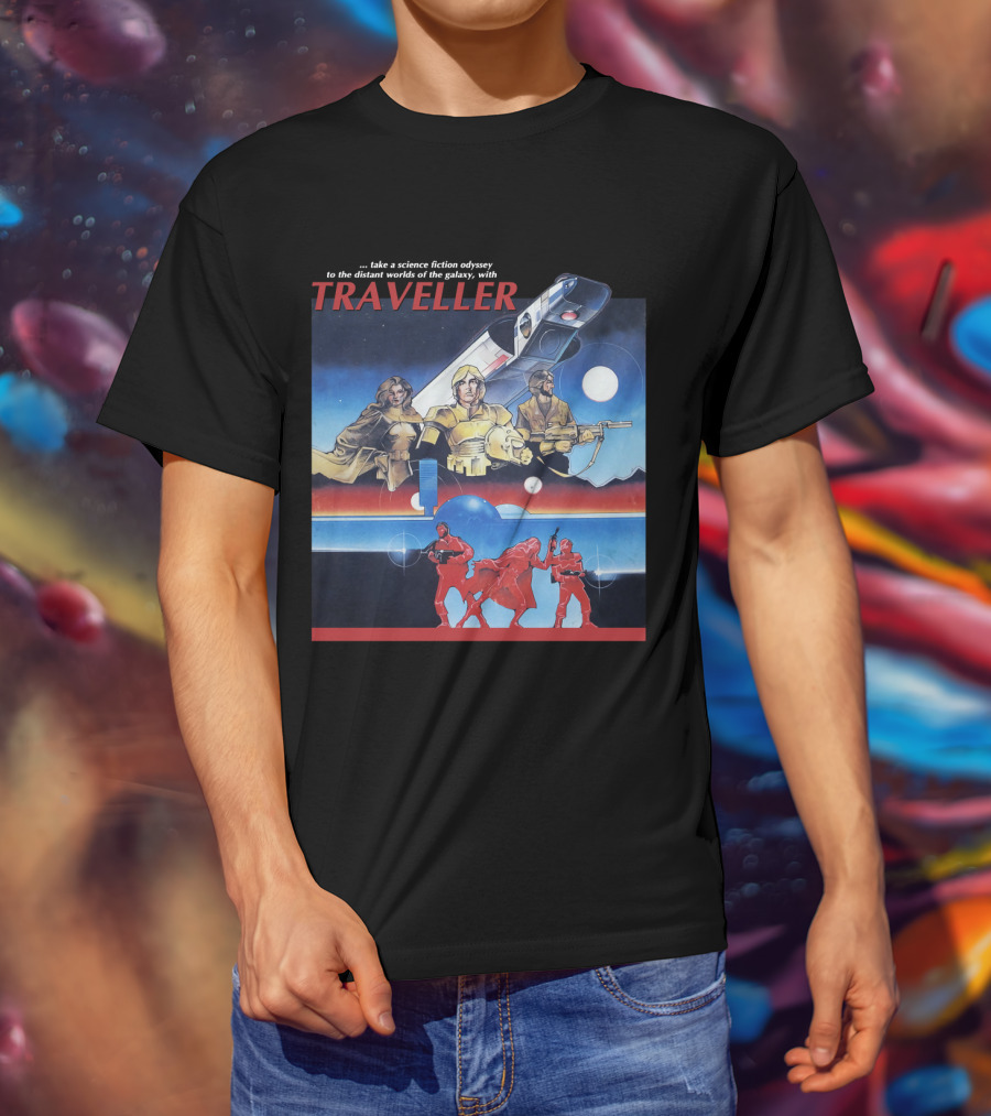 Traveller Science Fiction Odyssey To The Distant Worlds Of The Galaxy T-Shirt