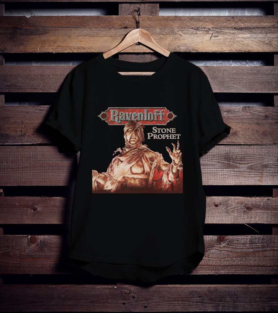 Ravenloft Stone Prophet Mummy Horror T-Shirt