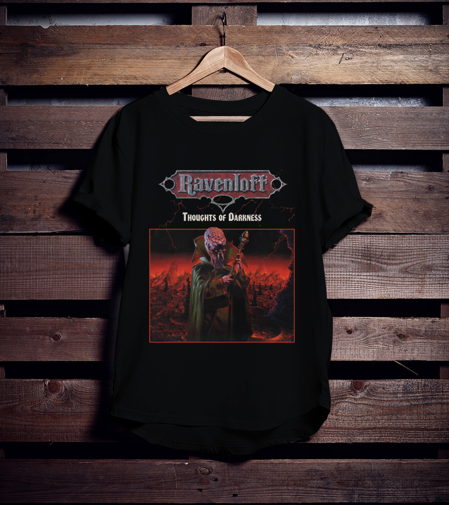 Ravenloft Thoughts Of Darkness Mind Flayer T-Shirt