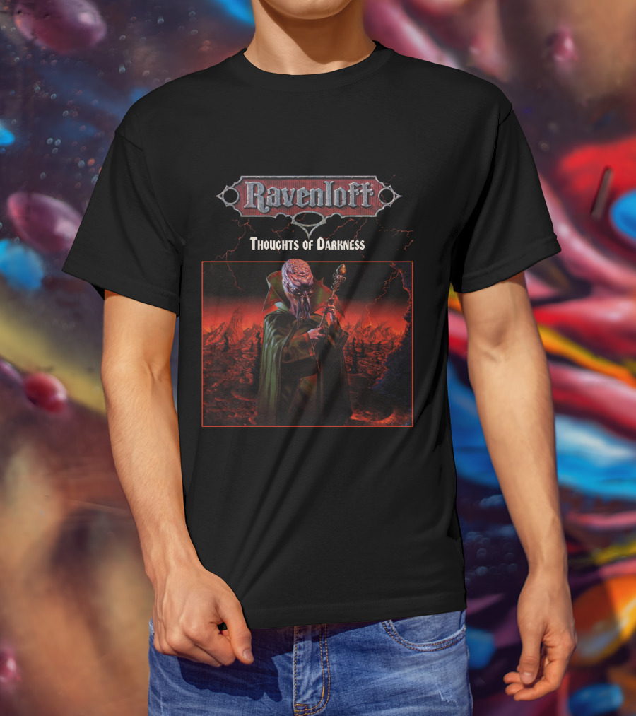 Ravenloft Thoughts Of Darkness Mind Flayer T-Shirt