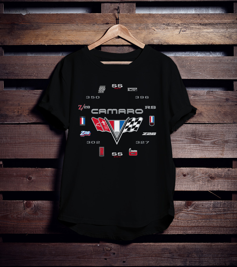 Camaro Z28 SS 427 RS 396 327 302 T-Shirt