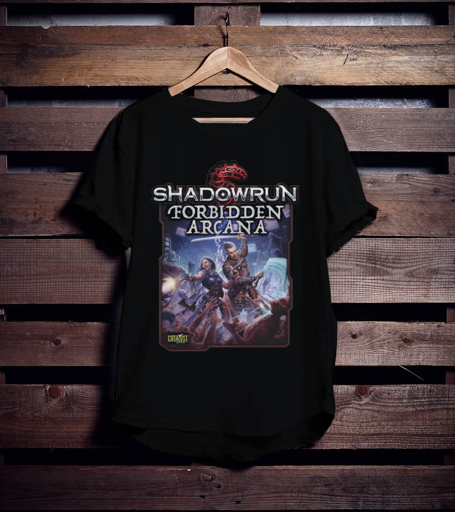 Shadowrun Forbidden Arcana Catalyst Game Labs T-Shirt