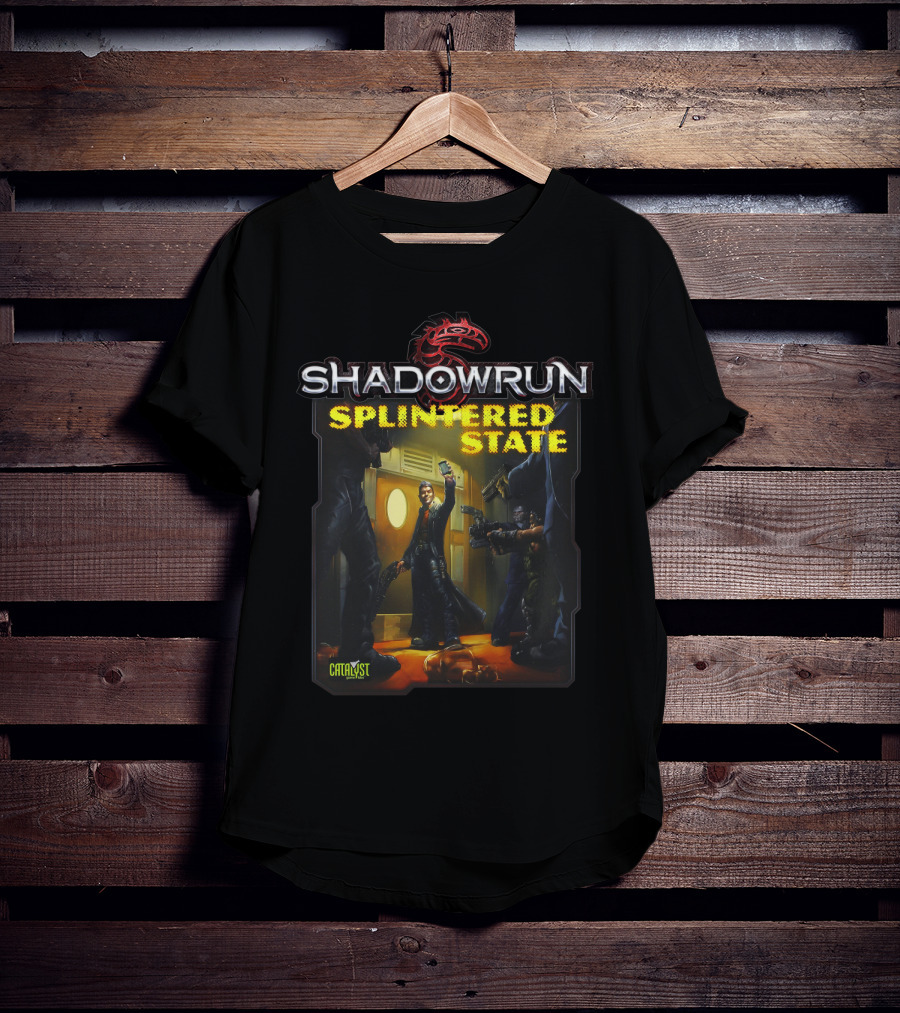 Shadowrun Splintered State Catalyst Game Labs T-Shirt