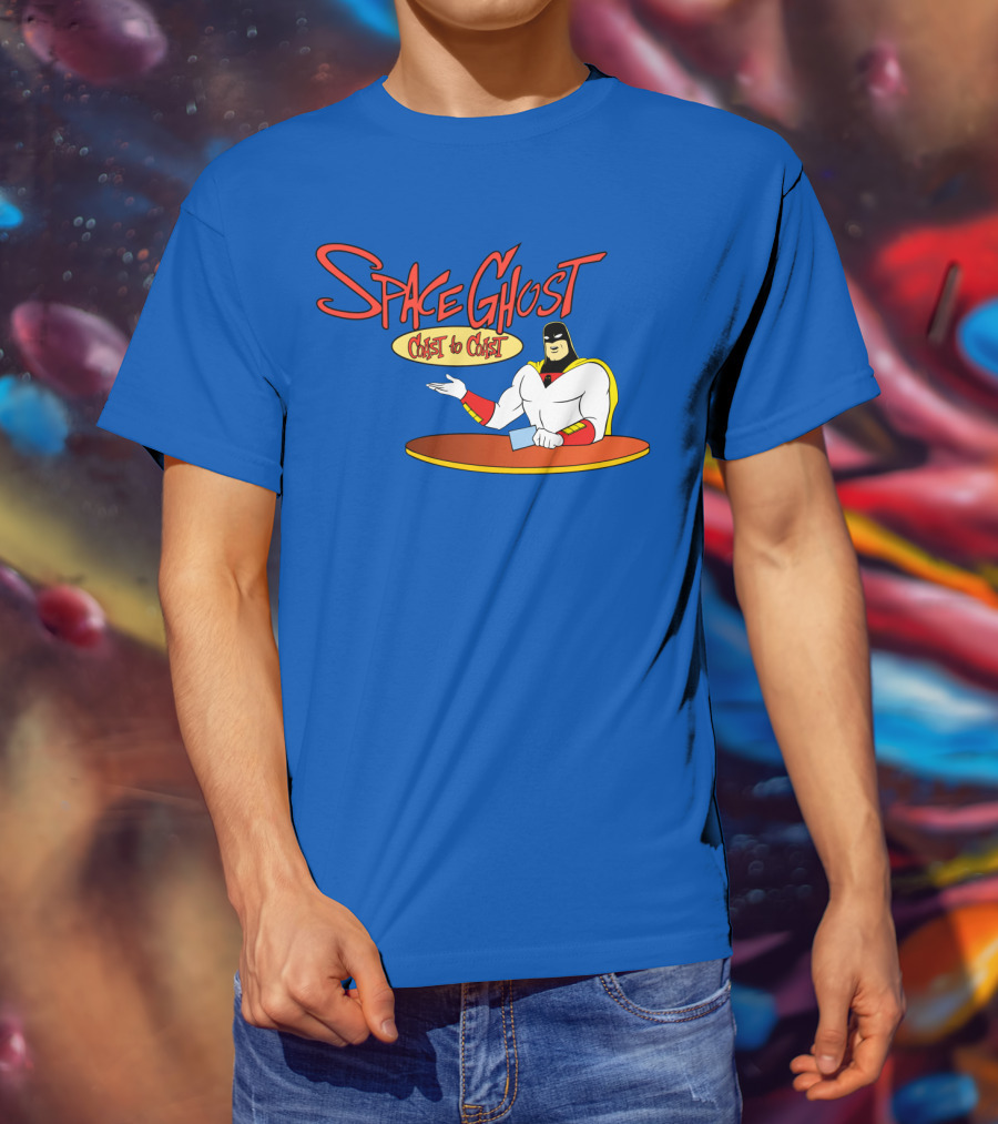 Space Ghost Coast To Coast Talk Show Cartoon Host T-Shirt
