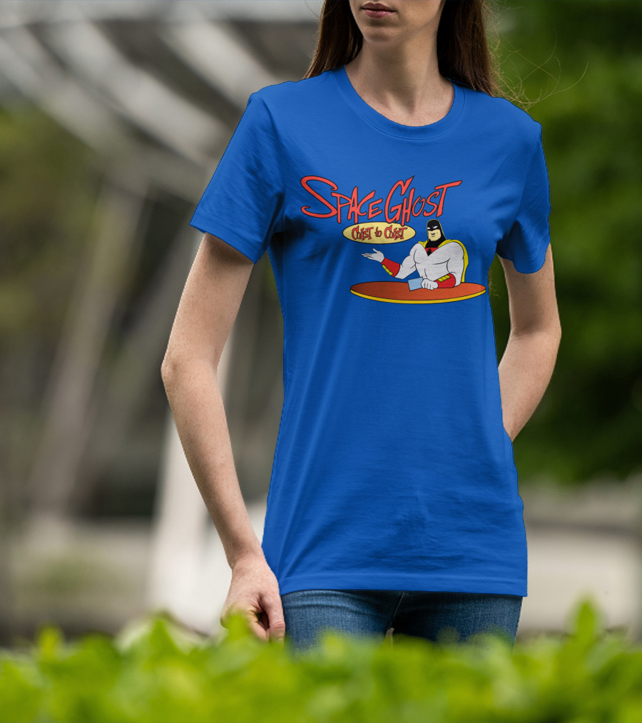 Space Ghost Coast To Coast Talk Show Cartoon Host T-Shirt