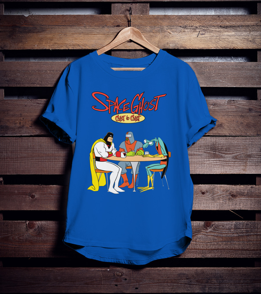 Space Ghost Coast To Coast Zorak And Moltar At Table T-Shirt