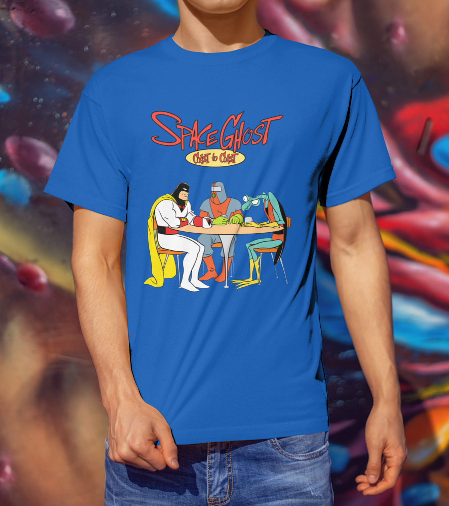 Space Ghost Coast To Coast Zorak And Moltar At Table T-Shirt
