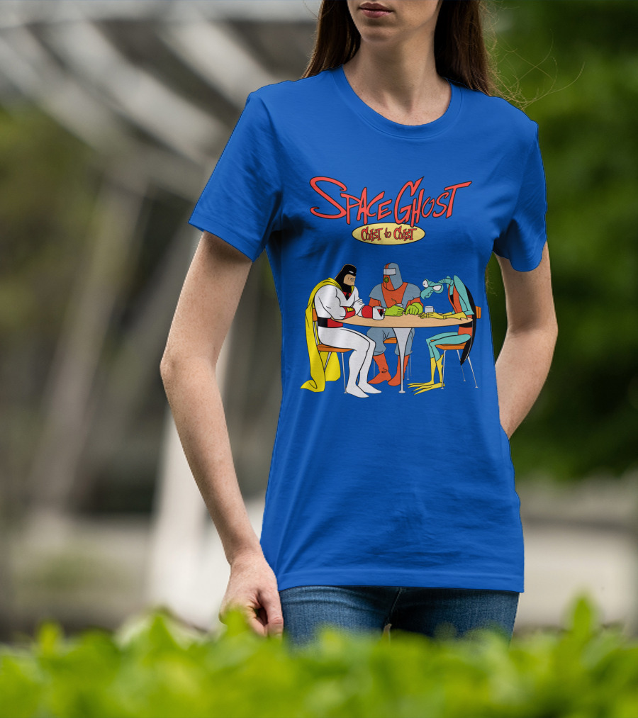 Space Ghost Coast To Coast Zorak And Moltar At Table T-Shirt