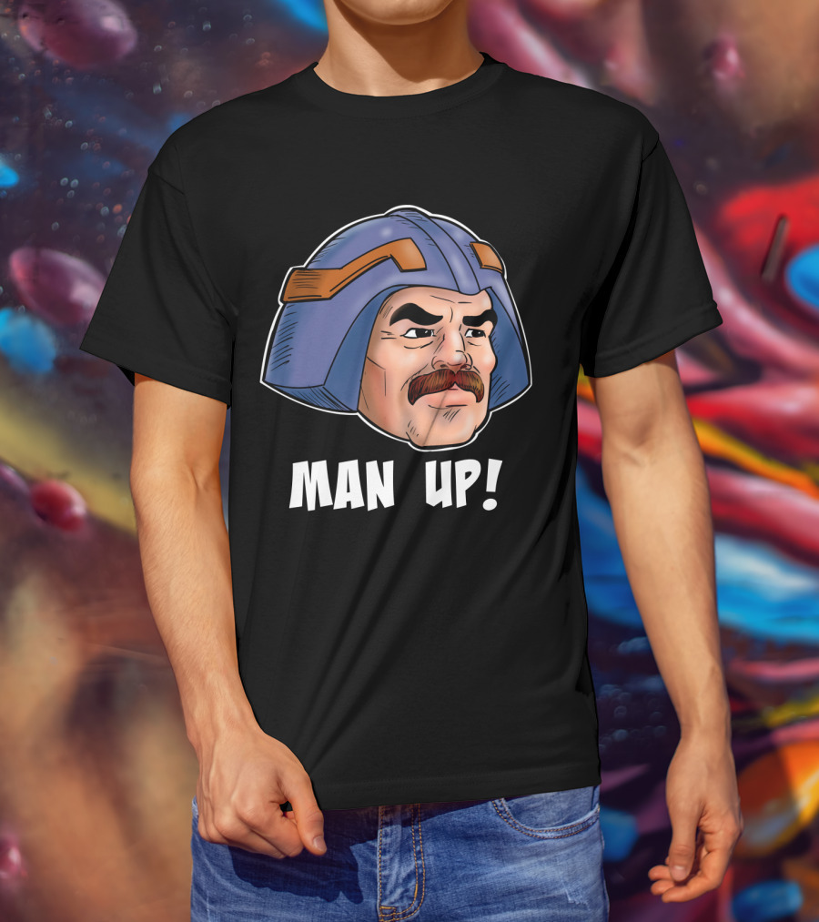 Masters Of The Universe Man-At-Arms Man Up T-Shirt