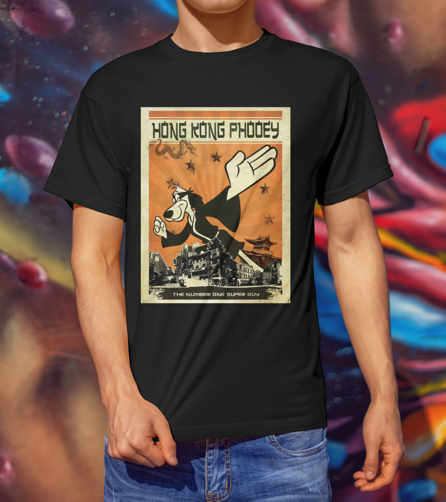 Hong Kong Phooey The Number One Super Guy T-Shirt