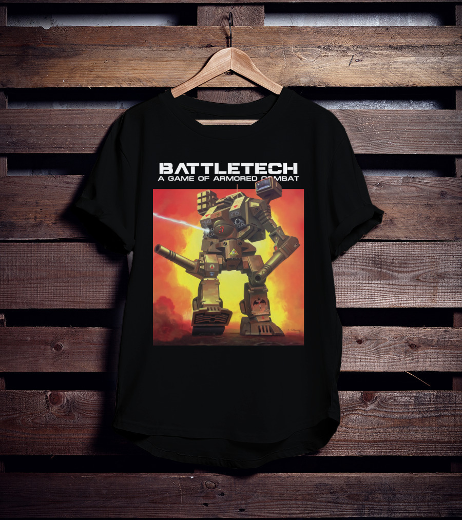 BATTLETECH A Game Of Armored Combat Mech T-Shirt