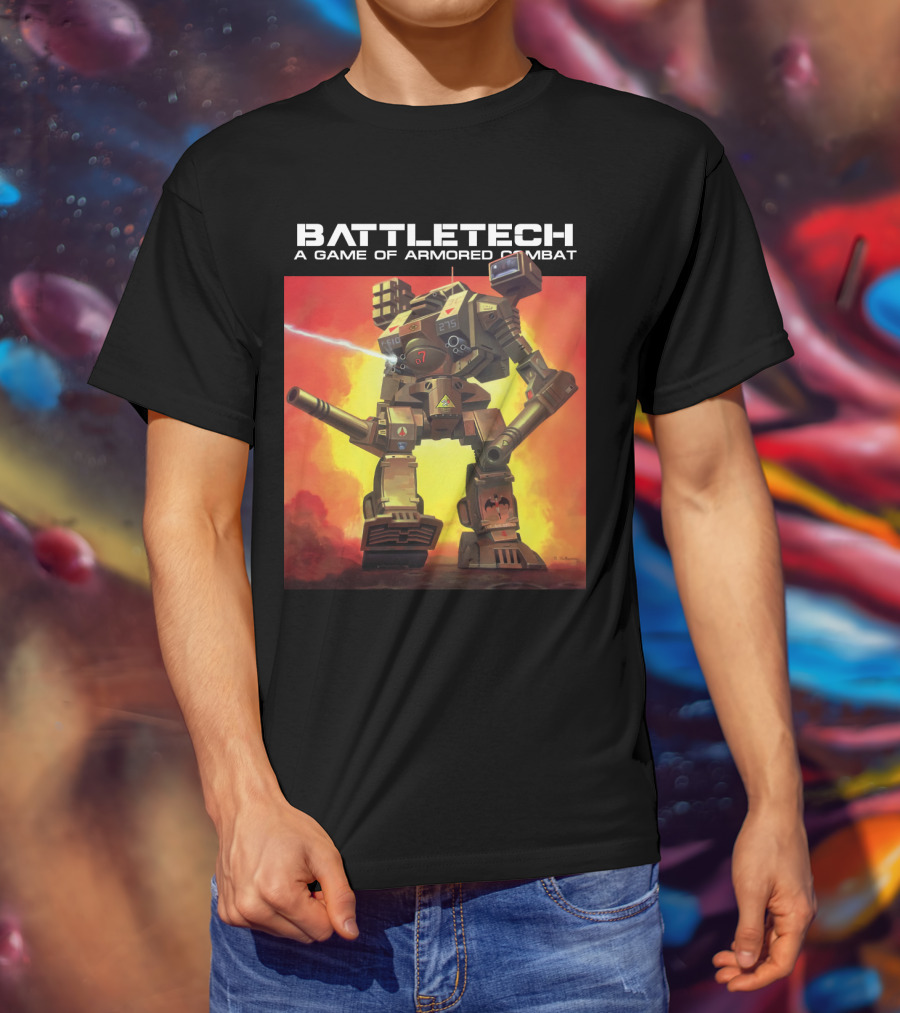BATTLETECH A Game Of Armored Combat Mech T-Shirt