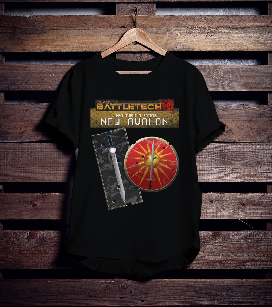 Classic BattleTech Jihad Turning Points New Avalon BTT JTP T-Shirt