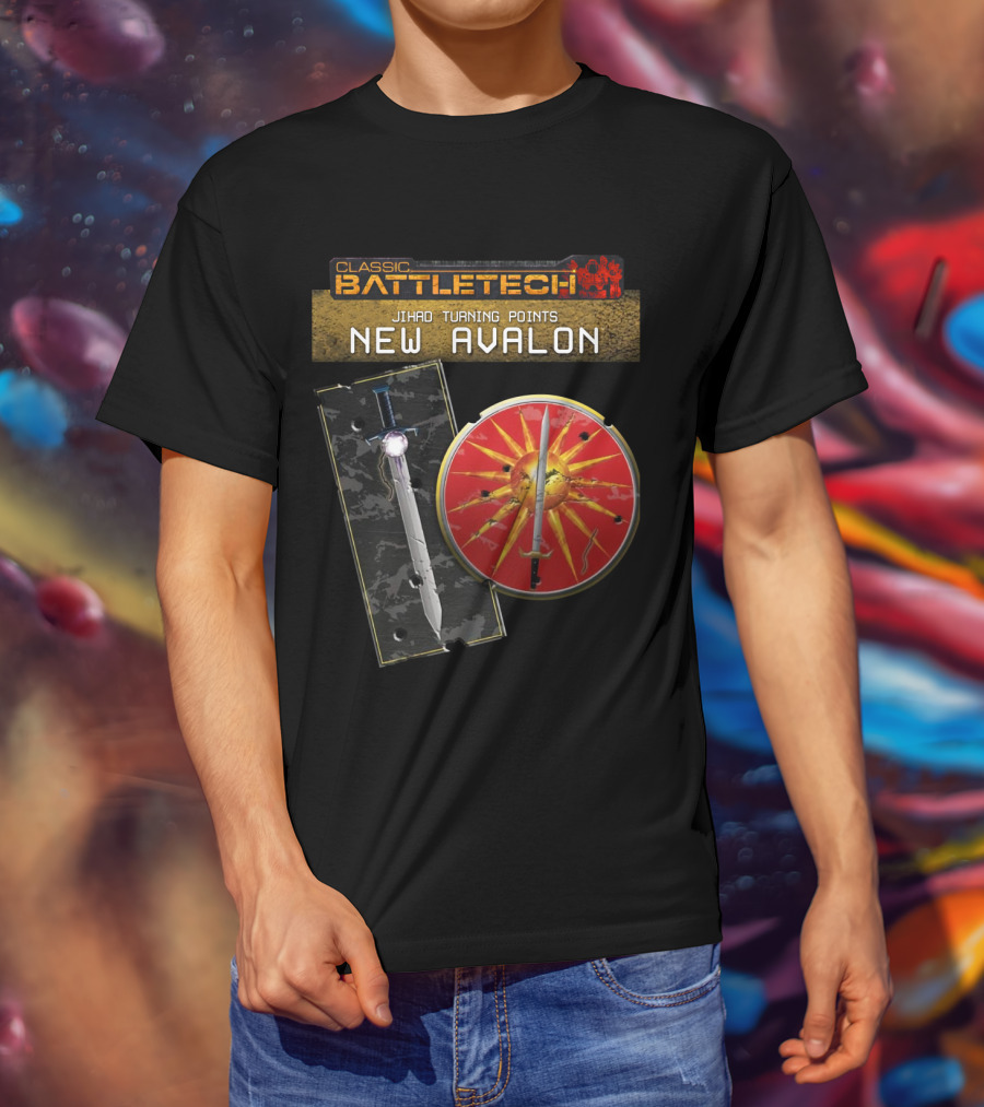 Classic BattleTech Jihad Turning Points New Avalon BTT JTP T-Shirt