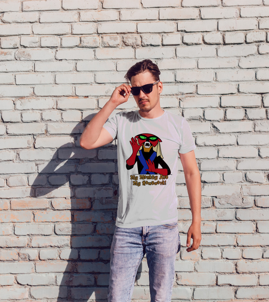 Space Ghost Brak My Monkey Ate My Homework T-Shirt