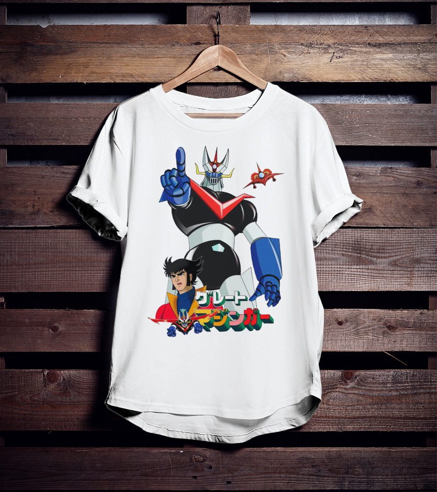 Great Mazinger Robot Anime Character T-Shirt