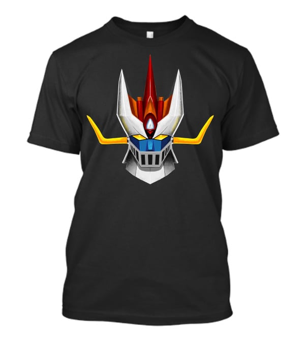 Great Mazinger Robot Helmet Iconic Mecha T-Shirt