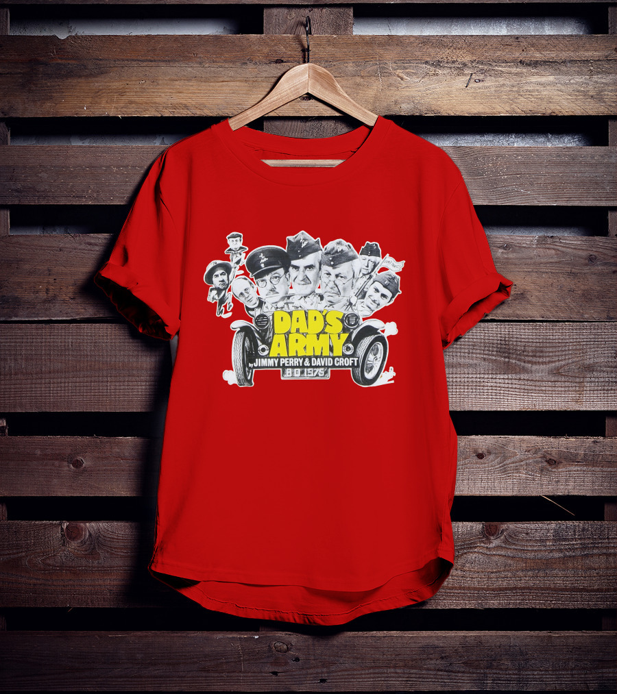 Dad's Army By Jimmy Perry And David Croft BBC 1975 T-Shirt
