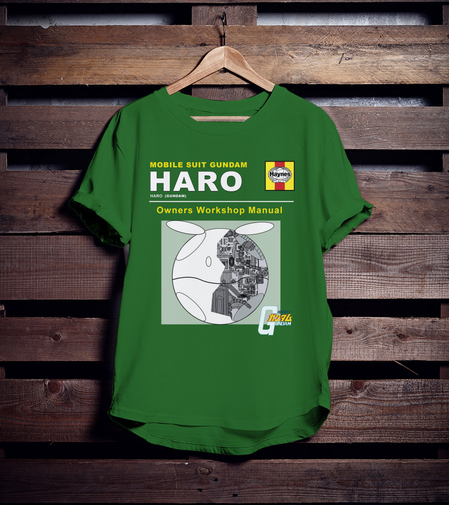 MOBILE SUIT GUNDAM HARO Owners Workshop Manual Haynes GUNDAM T-Shirt