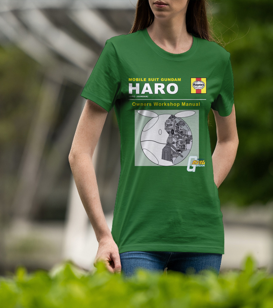 MOBILE SUIT GUNDAM HARO Owners Workshop Manual Haynes GUNDAM T-Shirt