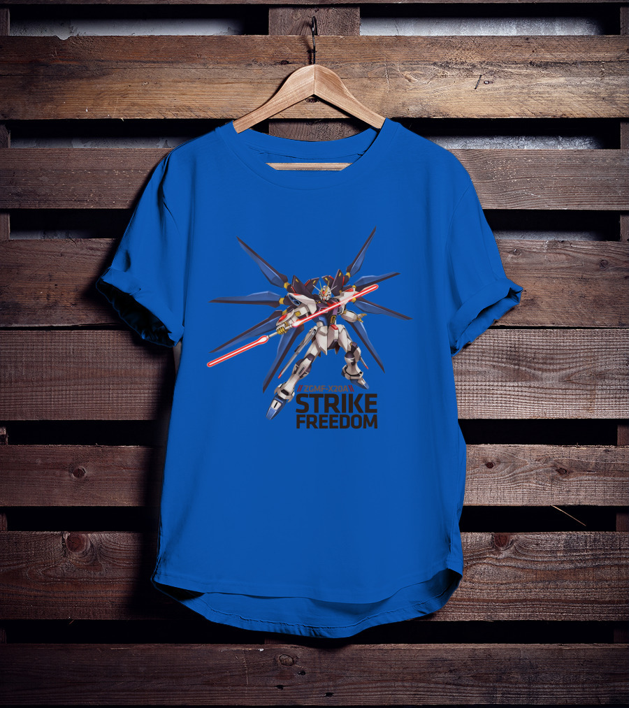 ZGMF-X20A Strike Freedom Gundam Mobile Suit T-Shirt