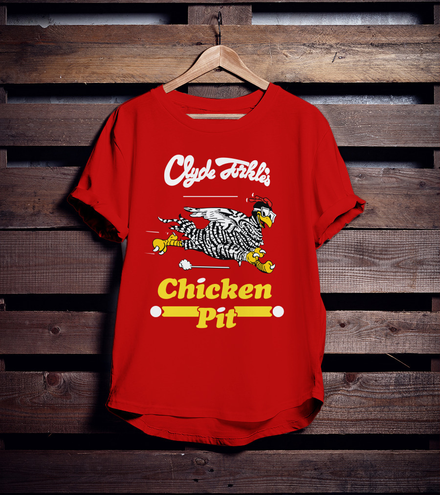 Clyde Torkle's Chicken Pit Racing Chicken T-Shirt