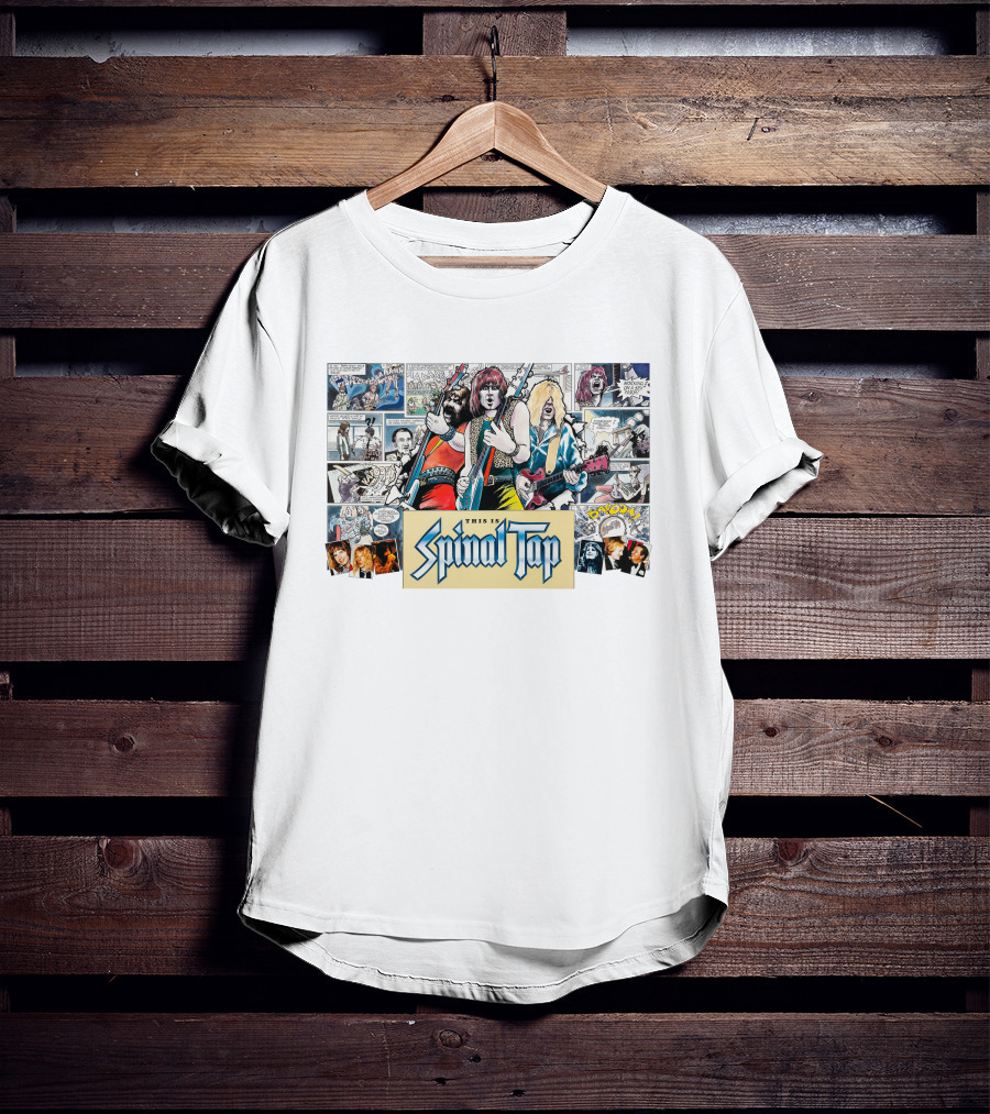 This Is Spinal Tap Comic Collage 5.1 T-Shirt