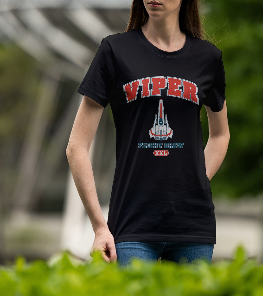 Viper Flight Crew XXL Battlestar Viper T-Shirt