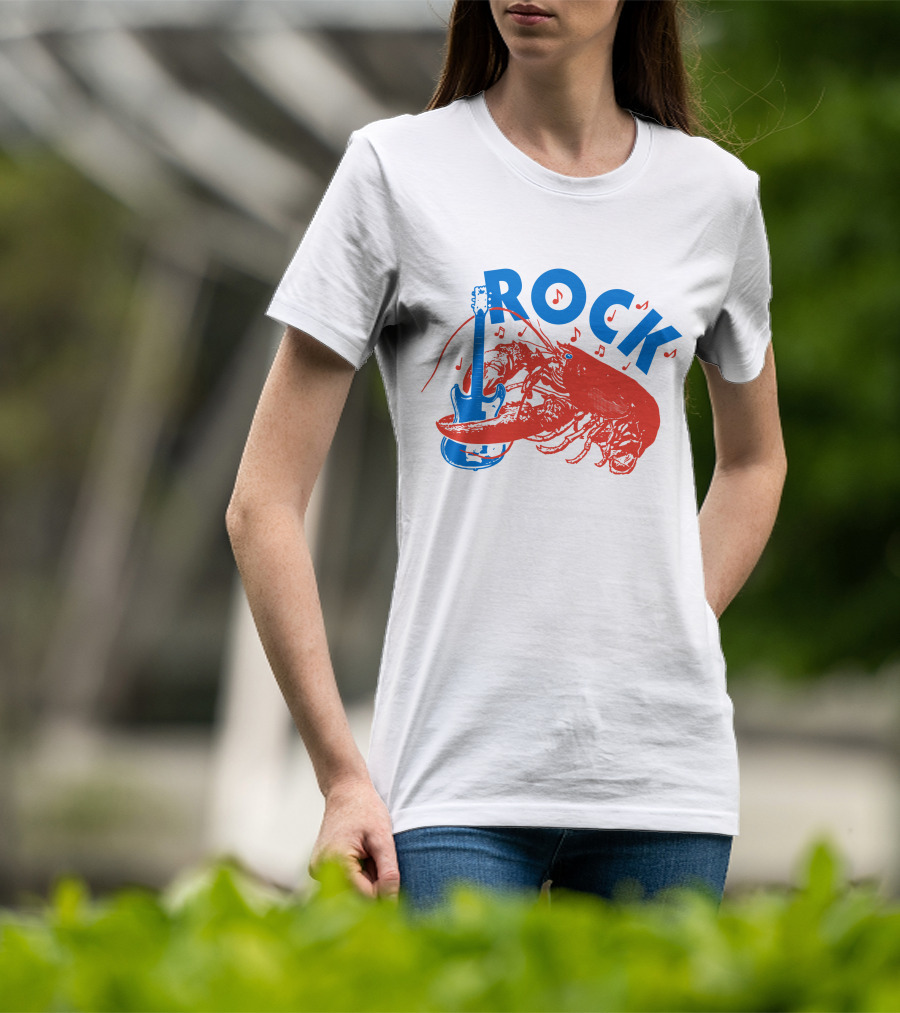 The B-52's Rock Lobster Guitar Music Fun T-Shirt