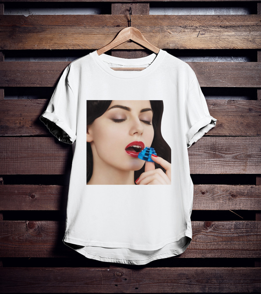 Devo Something For Everybody Blue Energy Dome Retro Futurism T-Shirt