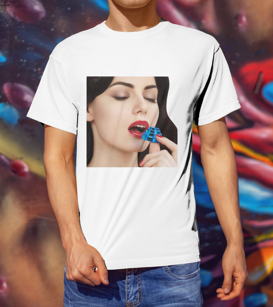 Devo Something For Everybody Blue Energy Dome Retro Futurism T-Shirt