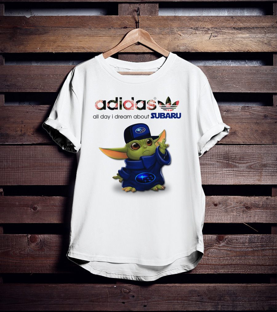 All Day I Dream About Subaru Yoda Character T-Shirt